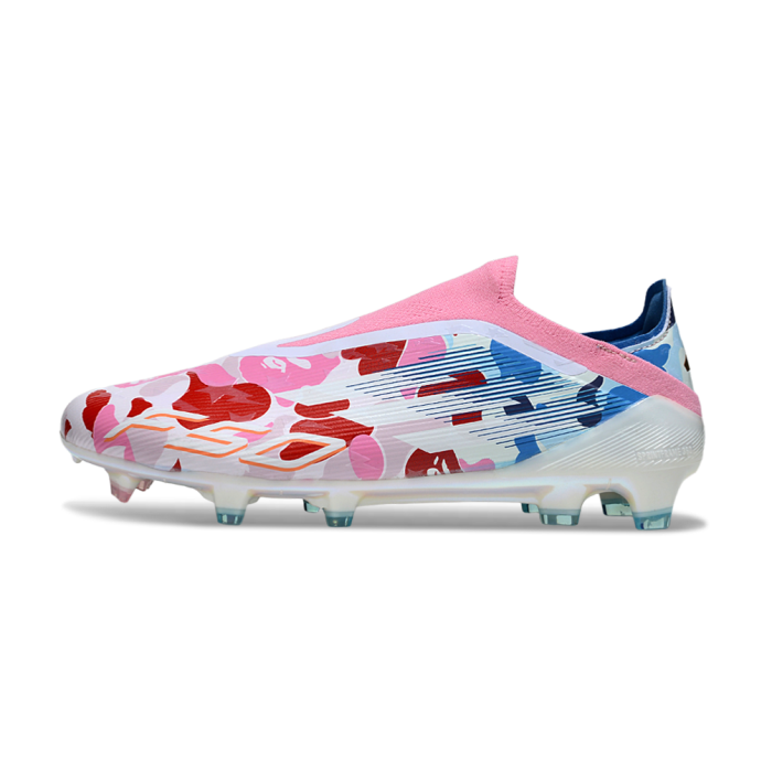 BAPE x adidas Adizero F50 Elite Laceless FG 'Pink'