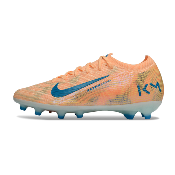 Kylian Mbappé x Nike Mercurial Vapor 16 Elite AG-Pro Melon Tint Igloo Neo Turquoise