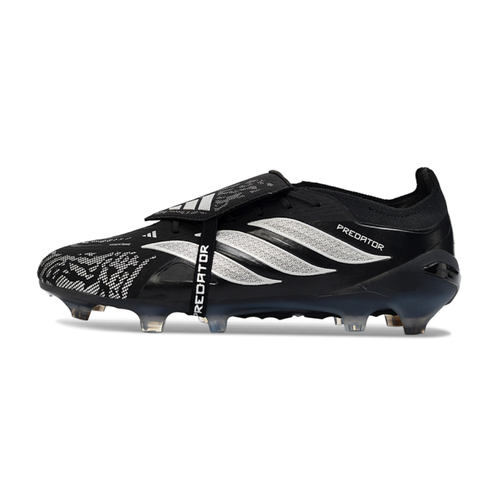 adidas Predator Elite Fold-over Tongue FG Core Black Footwear White Carbon