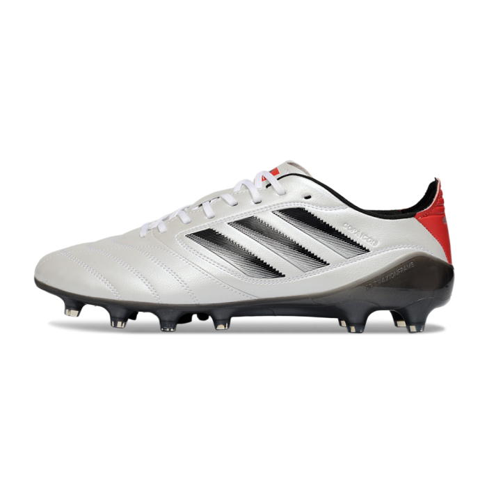 adidas Copa Pure III Elite Firm Ground Football Boots White Silver Black Red