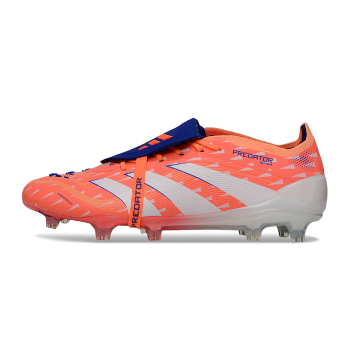 adidas Predator Elite Fold-over Tongue FG Signal Coral Ftwr White Beam Orange