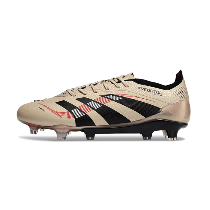 adidas Predator Elite FG Champagne - Off White Core Black Pure Ruby