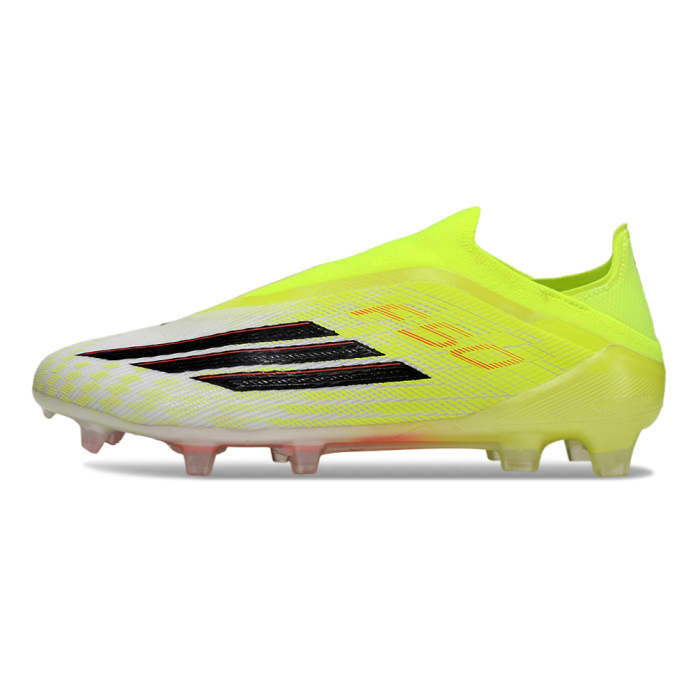 Adidas F50 Elite Laceless FG 'Born For Goals' - Lucid Lemon White Black
