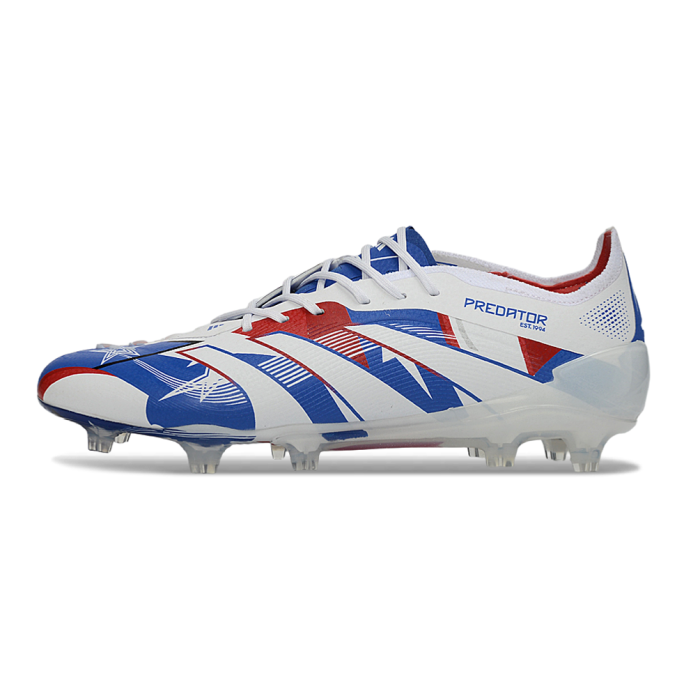 adidas Predator Elite FG White Royal Blue Red