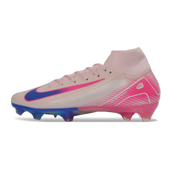 Nike Air Zoom Mercurial Superfly 10 Elite FG Pink Blue
