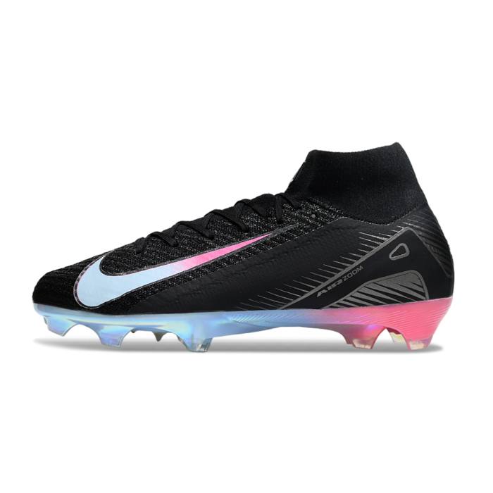 2026 Nike Air Zoom Mercurial Superfly 10 Elite FG Black White Blue Pink