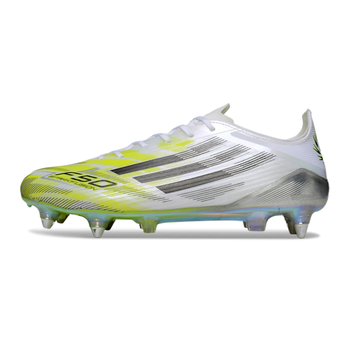 adidas F50 Elite Laceless SG-Pro Yellow Silver Metallic Black