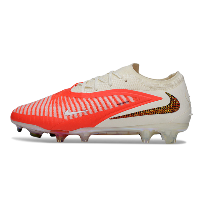 Nike Phantom 6 Low Cut Elite FG Bright Crimson White Gold