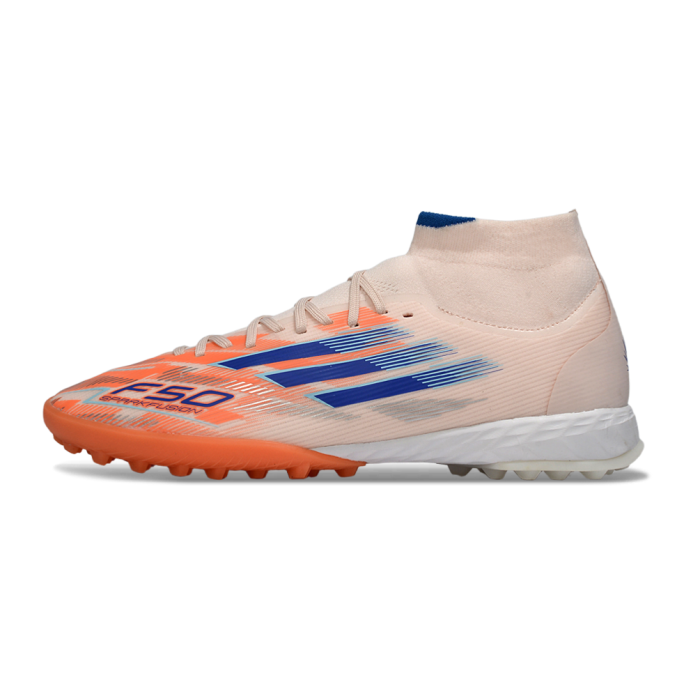 adidas F50 Sparkfusion Elite Mid Cut TF Coral Blaze - Bliss Orange Lucid Blue Beam Orange