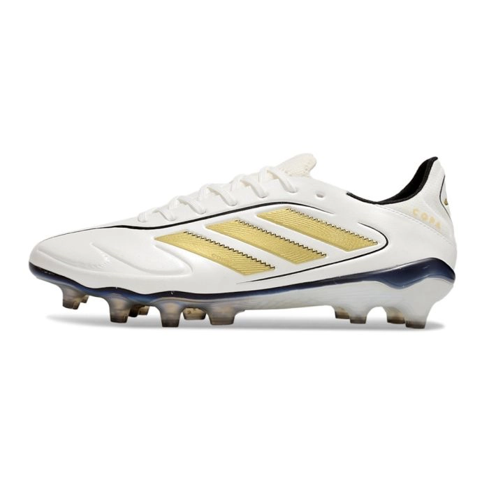 adidas Copa Pure III Elite FG Luxe Control Pack - White/Matte Gold/Core Black