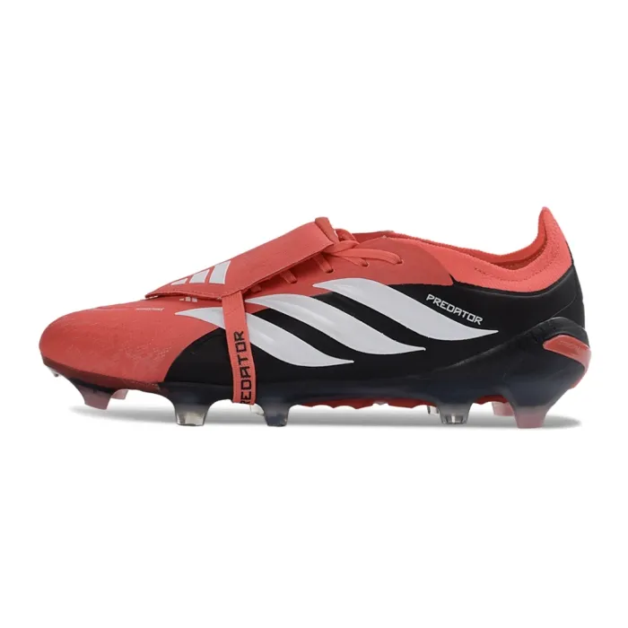 adidas Predator Elite Fold-over Tongue FG Lucid Red Core Black Cloud White