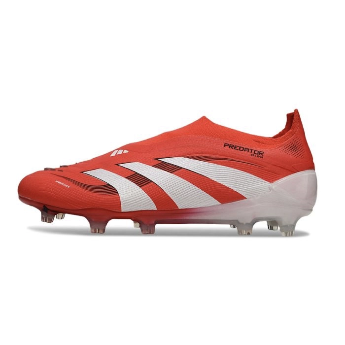 adidas Predator Elite Laceless FG Pure Victory - Lucid Red/White/Black