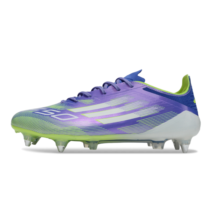 adidas F50 Elite SG-Pro Radiant Blaze - Purple Rush Footwear White Lucid Lemon