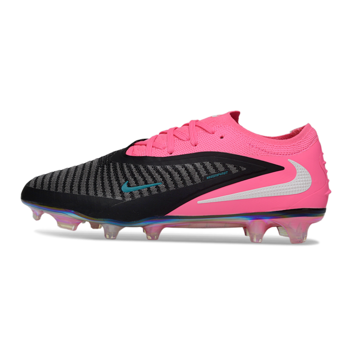 Nike Phantom 6 Low Elite By You Custom Firm-Ground Football Boots Black Hyper Pink Multi-Color