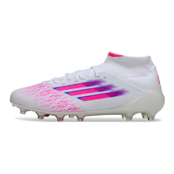 adidas F50 Sparkfusion Elite Mid FG Trinity - Footwear White Lucid Pink