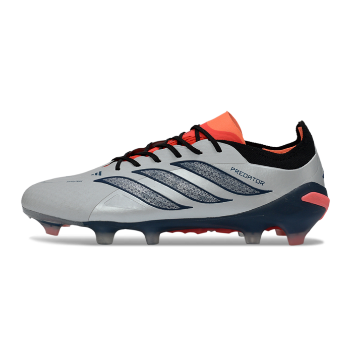 adidas Predator Elite FG Iron Metal Silver Lucid Red