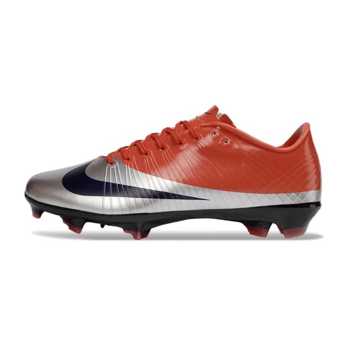 Nike Mercurial Vapor Superfly 1 CR7 Remake Elite FG Max Orange Metallic Silver