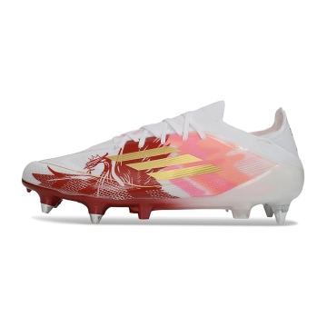 adidas F50 Elite Laceless SG-Pro White Red Gold