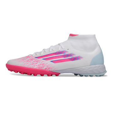 adidas F50 Sparkfusion Elite Mid TF Trinity - Footwear White Lucid Pink