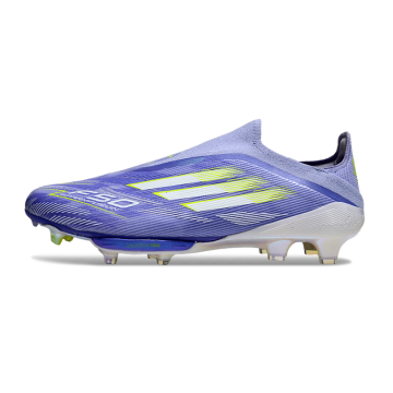 adidas F50+ Laceless FG Radiant Blaze - Purple Rush Footwear White Lucid Lemon