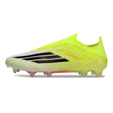 Adidas F50 Elite Laceless FG 'Born For Goals' - Lucid Lemon White Black