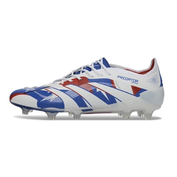 adidas Predator Elite FG White Royal Blue Red