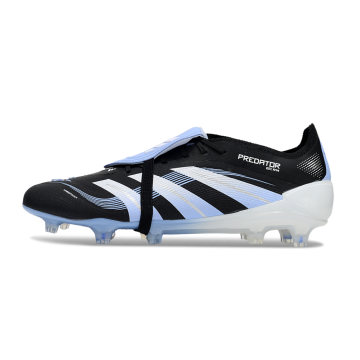 adidas Predator Elite Fold-over Tongue FG Core Black Footwear White Blue