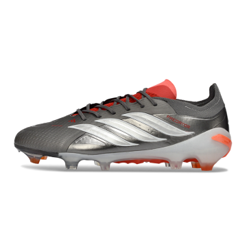 adidas Predator Elite FG Finishers Steel Pack - Iron Metal Footwear White Lucid Red