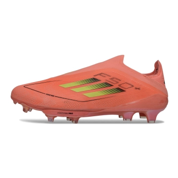 adidas F50+ Elite Laceless FG Solar Red Gold Metallic Bright Red