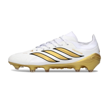 adidas Predator Elite FG Footwear White Gold Metallic