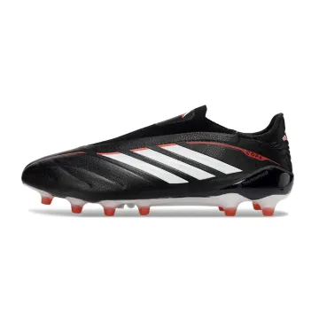 adidas Copa Pure IV Elite Laceless FG Black White Red Firm Ground Football Boot