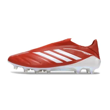 adidas Copa Pure IV Elite Laceless FG Red White Firm Ground Football Boot