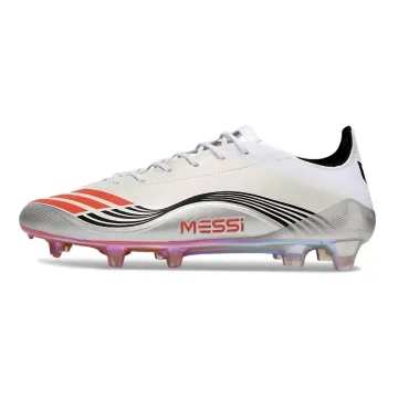 adidas F50 Elite FG Messi Prestig10 Pack - White/Lucid Red/Silver Metallic