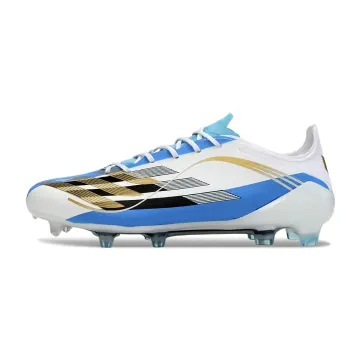 adidas F50 Elite FG White Blue Red Firm Ground Football Boot