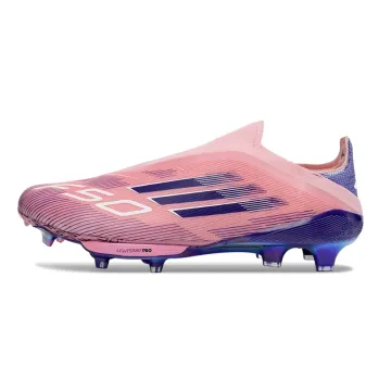 adidas F50+ Elite Laceless FG Lucid Pink Team Royal Blue Cloud White