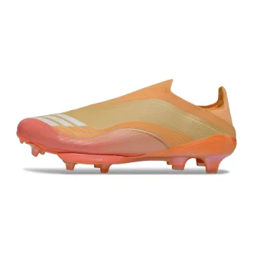 adidas F50+ Elite Laceless FG Solar Gold Cloud White Solar Orange