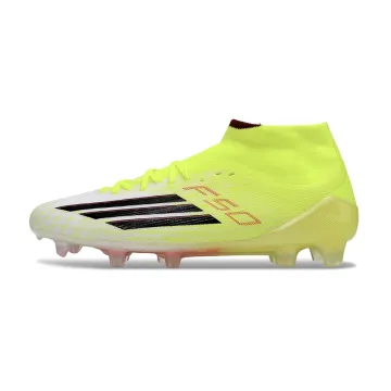 adidas F50 Elite Mid FG Team Solar Yellow Core Black Lucid Red