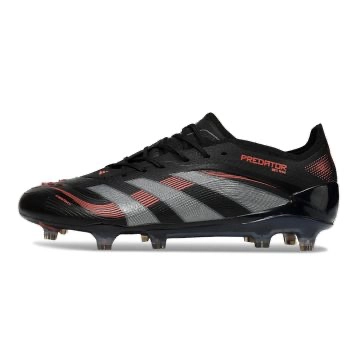 adidas Predator Elite FG Stealth Victory - Black/Grey Four/Lucid Red