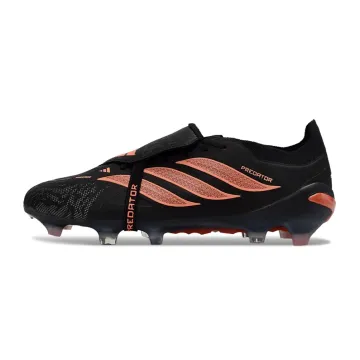 adidas Predator Elite Fold-over Tongue FG Core Black Footwear White Lucid Red
