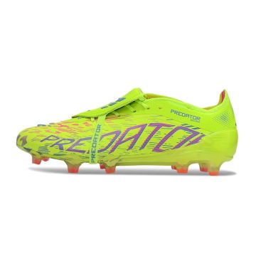 adidas Predator Elite Tongue FG Lucid Lemon Lucid Pink Blue Fusion