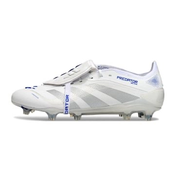 adidas Predator Elite Tongue FG White Silver Metallic Bright Royal