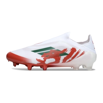 adidas F50 Elite Laceless FG White Green Red