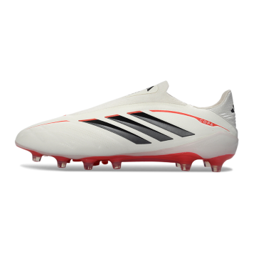 Adidas Copa Pure 4 Elite Laceless FG 'Born For Goals' - White Black Red
