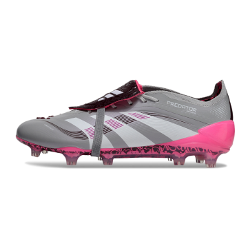 adidas Predator Elite Fold-over Tongue FG Grey White Pink