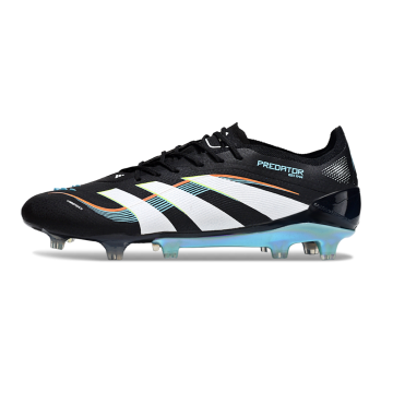 adidas Predator Elite FG Core Black White Blue