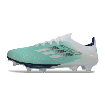 adidas F50+ Elite Laceless FG Green White Silver Black