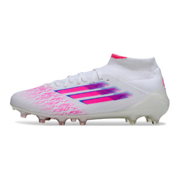 adidas F50 Sparkfusion Elite Mid FG Trinity - Footwear White Lucid Pink