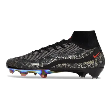 Nike Air Zoom Mercurial Superfly 10 Elite x AM95 SE FG Holographic Pack - Black/Solar Red