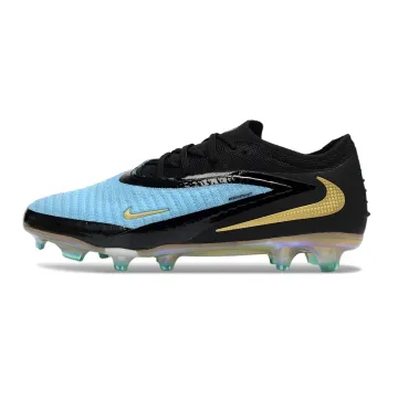 Nike Phantom 6 Elite Low FG Blue Gold Black Firm Ground Football Boot