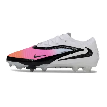 Nike Phantom 6 Elite Low FG White Pink Black Firm Ground Football Boot
